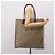 Borsa Tote GUCCI GG Supreme PVC Beige Silver 91250 Auth gh2381 Argento - vista 22