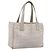 Borsa Tote CHANEL New Travel Line Canvas Beige Silver CC Auth ep16230 Argento