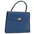 Borsa a mano LOUIS VUITTON Epi Malesherbes Blue M52375 LV Auth ka6399A