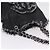 CHANEL COCO Mark Chain Tote Bag aus Leder Schwarz Silber CC Auth yk20951SAV - Ansicht 6