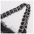 CHANEL COCO Mark Chain Tote Bag aus Leder Schwarz Silber CC Auth yk20951SAV - Ansicht 8