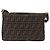 Bolso de hombro FENDI Zucca Canvas Marrón Negro Auth 206232A Castaño - vista 2