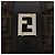 Bolso de hombro FENDI Zucca Canvas Marrón Negro Auth 206232A Castaño - vista 20