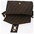 Bolso de hombro FENDI Zucca Canvas Marrón Negro Auth 206232A Castaño - vista 23