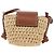 Céline CELINE Mini Shoulder Pouch Raffia 2way Beige Gold Auth 204431M Golden - Ansicht 2