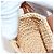 Céline CELINE Mini Shoulder Pouch Raffia 2way Beige Gold Auth 204431M Golden - Ansicht 22