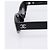 Occhiali da sole CHANEL COCO Mark Plastica Nera CC Auth 206149M Nero - vista 6