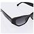 Occhiali da sole CHANEL COCO Mark Plastica Nera CC Auth 206149M Nero - vista 7