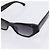 Occhiali da sole CHANEL COCO Mark Plastica Nera CC Auth 206149M Nero - vista 8