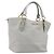Miu Miu Handtasche Leder 2way Grau Gold Auth 206086V Braun Golden