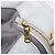 Miu Miu Handtasche Leder 2way Grau Gold Auth 206086V Braun Golden - Ansicht 22