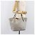Miu Miu Handtasche Leder 2way Grau Gold Auth 206086V Braun Golden - Ansicht 25