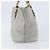 Miu Miu Handtasche Leder 2way Grau Gold Auth 206086V Braun Golden - Ansicht 3