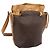 Céline CELINE Macadam Canvas Schultertasche PVC Leather Brown Gold Auth ar14297 Braun Golden