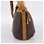 Céline CELINE Macadam Canvas Schultertasche PVC Leather Brown Gold Auth ar14297 Braun Golden - Ansicht 3