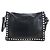 PRADA Schultertasche Leder 2way Schwarz Silber Authentisch 206046V - Ansicht 2