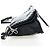 PRADA Schultertasche Leder 2way Schwarz Silber Authentisch 206046V - Ansicht 3