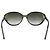 Occhiali da sole Salvatore Ferragamo Gancini Plastic Khaki Silver Auth bs37082 Argento Cachi - vista 2