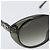 Occhiali da sole Salvatore Ferragamo Gancini Plastic Khaki Silver Auth bs37082 Argento Cachi - vista 7