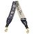 Tracolla Christian Dior Trotter Canvas 36.6'' Navy Gold Silver Auth ep16047 Argento D'oro Blu navy - vista 2