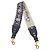 Tracolla Christian Dior Trotter Canvas 36.6'' Navy Gold Silver Auth ep16047 Argento D'oro Blu navy - vista 3