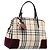 Bolso de mano BURBERRY Nova Check Canvas Beige Auth 204239A