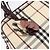 Bolso de mano BURBERRY Nova Check Canvas Beige Auth 204239A - vista 11