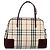 Bolso de mano BURBERRY Nova Check Canvas Beige Auth 204239A - vista 2