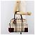 Bolso de mano BURBERRY Nova Check Canvas Beige Auth 204239A - vista 24