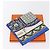 Hermès HERMES Carre90 Seidentuch "CIELS BYZANTINS" Blau Auth 204698M - Ansicht 12