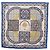 Hermès HERMES Carre90 Seidentuch "CIELS BYZANTINS" Blau Auth 204698M - Ansicht 15