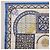 Hermès HERMES Carre90 Seidentuch "CIELS BYZANTINS" Blau Auth 204698M - Ansicht 16