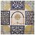 Hermès HERMES Carre90 Seidentuch "CIELS BYZANTINS" Blau Auth 204698M - Ansicht 20