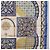 Hermès HERMES Carre90 Seidentuch "CIELS BYZANTINS" Blau Auth 204698M - Ansicht 21