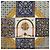Hermès HERMES Carre90 Seidentuch "CIELS BYZANTINS" Blau Auth 204698M - Ansicht 6
