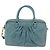 Borsa Miu Miu Vitellolux Matelasse in pelle 2way Blu Turchese Oro Auth 206286M D'oro - vista 13