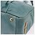 Borsa Miu Miu Vitellolux Matelasse in pelle 2way Blu Turchese Oro Auth 206286M D'oro - vista 18