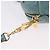 Borsa Miu Miu Vitellolux Matelasse in pelle 2way Blu Turchese Oro Auth 206286M D'oro - vista 21