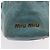 Borsa Miu Miu Vitellolux Matelasse in pelle 2way Blu Turchese Oro Auth 206286M D'oro - vista 22