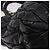 Bolsa de mão Miu Miu em couro preto e dourado Auth mr3040A - vista 14
