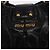 Bolsa de mão Miu Miu em couro preto e dourado Auth mr3040A - vista 19