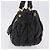 Bolsa de mão Miu Miu em couro preto e dourado Auth mr3040A - vista 3