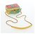 CHANEL CC Filigree Vanity Chain Bag Kaviarleder Multicolor Gold CC Auth 206403SM Mehrfarben Golden - Ansicht 7