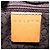 Céline Bolsa de Ombro CELINE C Macadam Canvas Suede Brown Gold Auth 201247 Marrom Dourado - vista 22