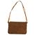 Céline Bolsa de Ombro CELINE C Macadam Canvas Suede Brown Gold Auth 201247 Marrom Dourado - vista 3