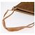 Céline Bolsa de Ombro CELINE C Macadam Canvas Suede Brown Gold Auth 201247 Marrom Dourado - vista 8