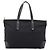 Borsa Tote GUCCI GG Canvas Web Sherry Line Nero Argento 308928 Auth 204924 - vista 2