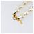 Pulseira de pérolas CHANEL metal Gold CC Auth bs37428 Dourado - vista 10