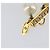 Pulseira de pérolas CHANEL metal Gold CC Auth bs37428 Dourado - vista 12