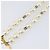 Pulseira de pérolas CHANEL metal Gold CC Auth bs37428 Dourado - vista 14
